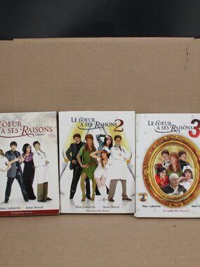 Le Coeur A Ses Raisons Saison 1-2-3 (DVD)(French) Region 1 Série Complete